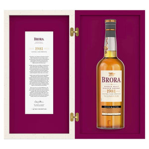 Brora 1981 Single Malt Whisky 40YO 700mL - Prima & Ultima III